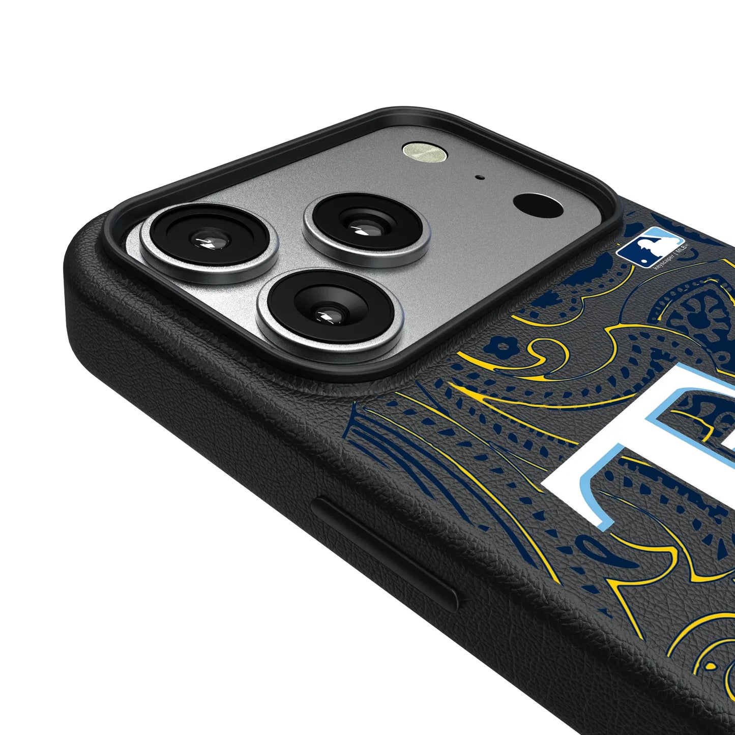 Tampa Bay Rays Paisley MagSafe Compatible Phone Case for Apple iPhone