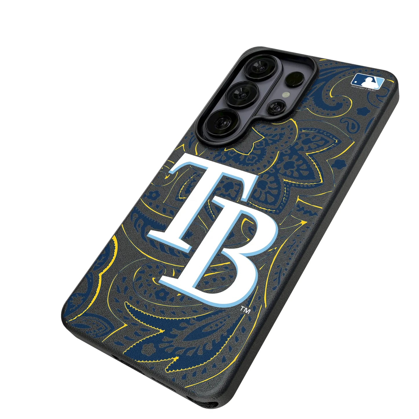 Tampa Bay Rays Paisley MagSafe Compatible Phone Case for Samsung Galaxy