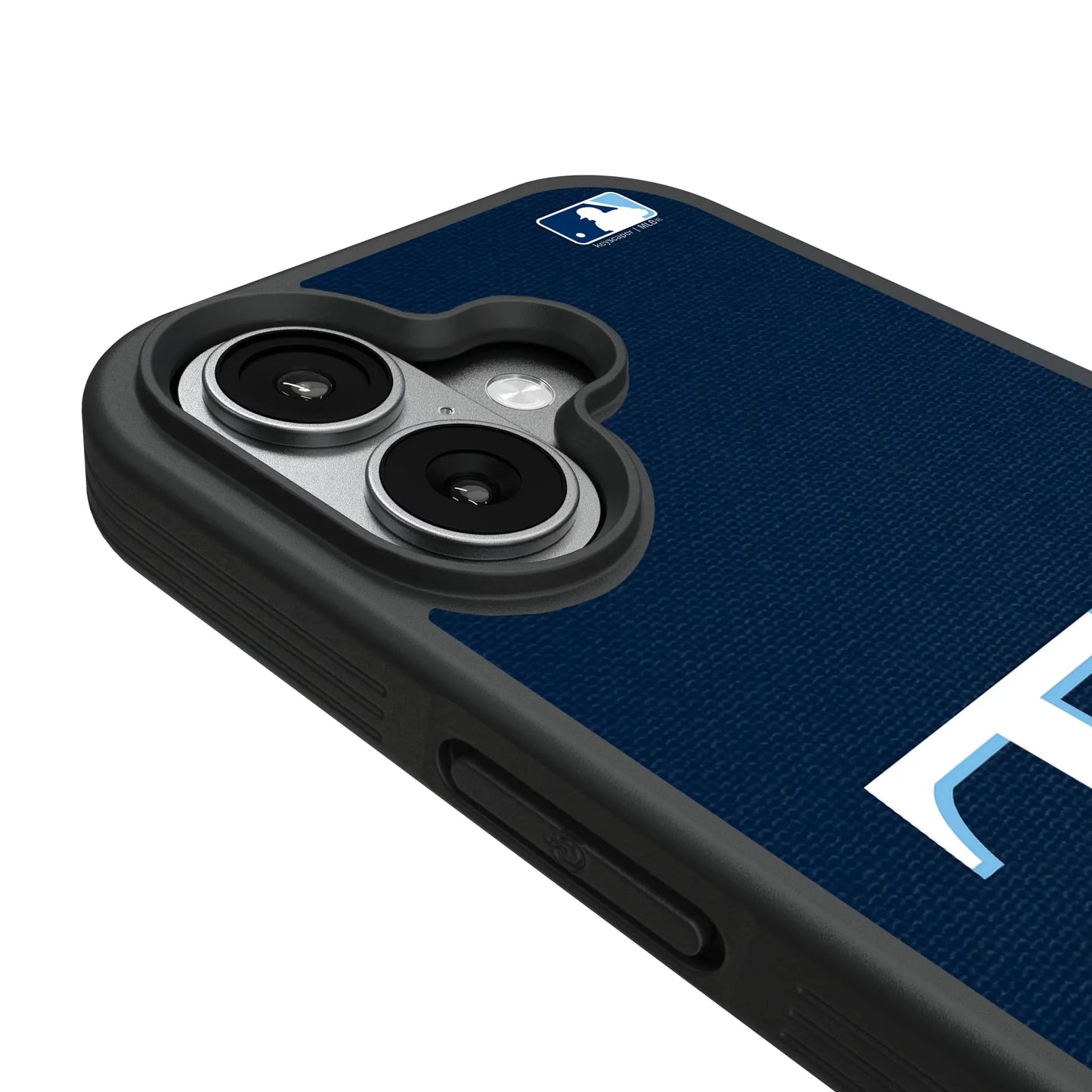 Tampa Bay Rays Solid Bump Phone Case for Apple iPhone