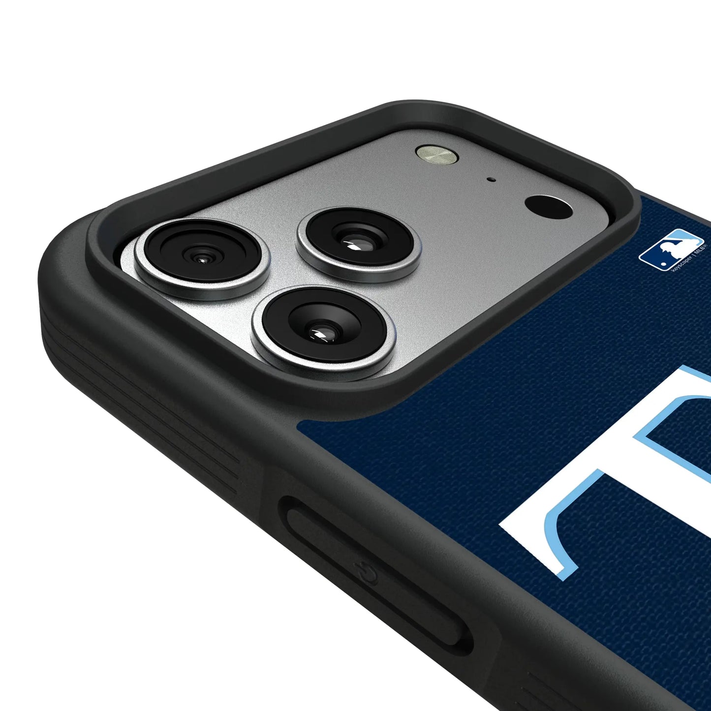 Tampa Bay Rays Solid Bump Phone Case for Apple iPhone