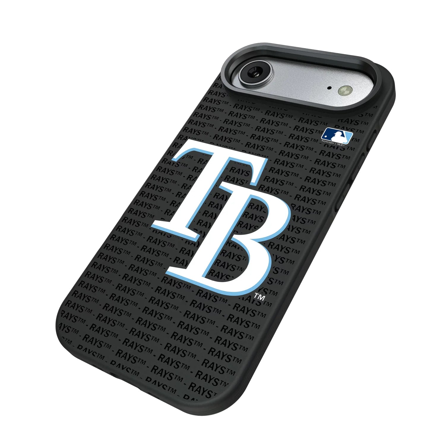 Tampa Bay Rays Text Backdrop Bump Phone Case for Apple iPhone