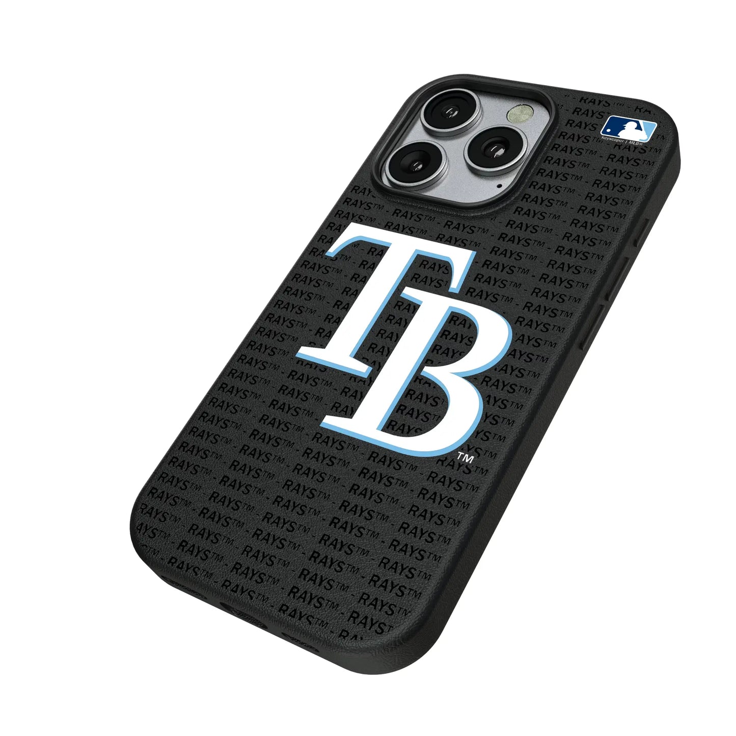 Tampa Bay Rays Text Backdrop MagSafe Compatible Phone Case for Apple iPhone