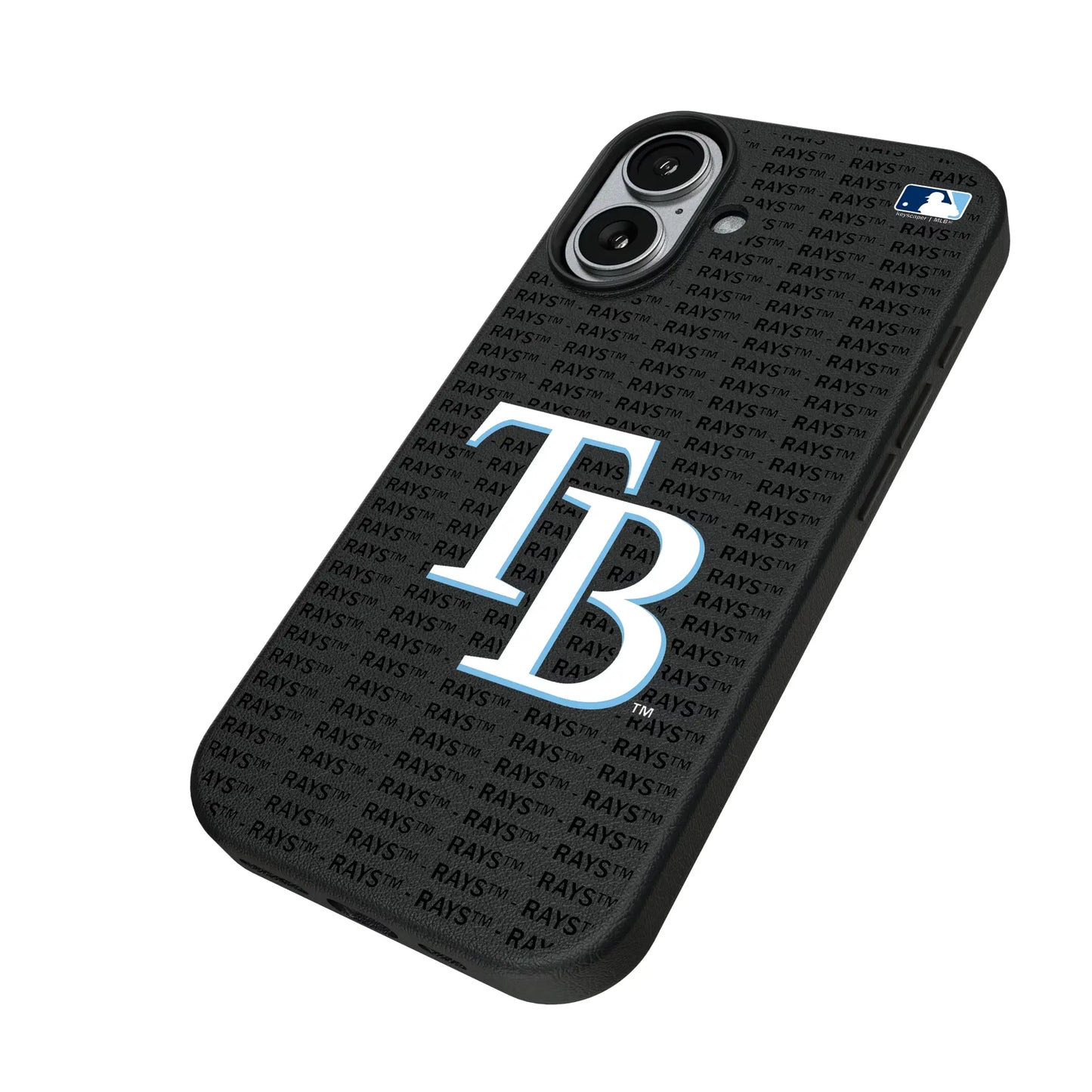 Tampa Bay Rays Text Backdrop MagSafe Compatible Phone Case for Apple iPhone