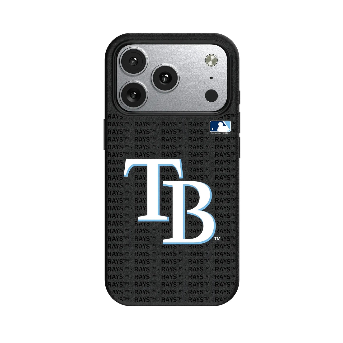 Tampa Bay Rays Text Backdrop MagSafe Compatible Phone Case for Apple iPhone