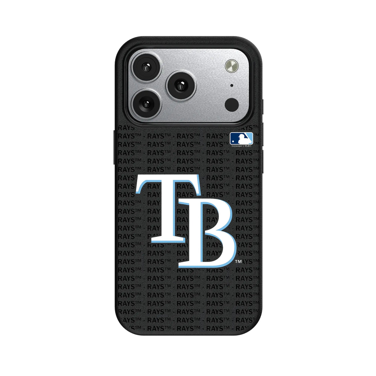 Tampa Bay Rays Text Backdrop MagSafe Compatible Phone Case for Apple iPhone
