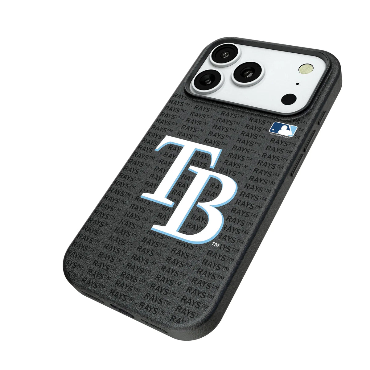 Tampa Bay Rays Text Backdrop MagSafe Compatible Phone Case for Apple iPhone