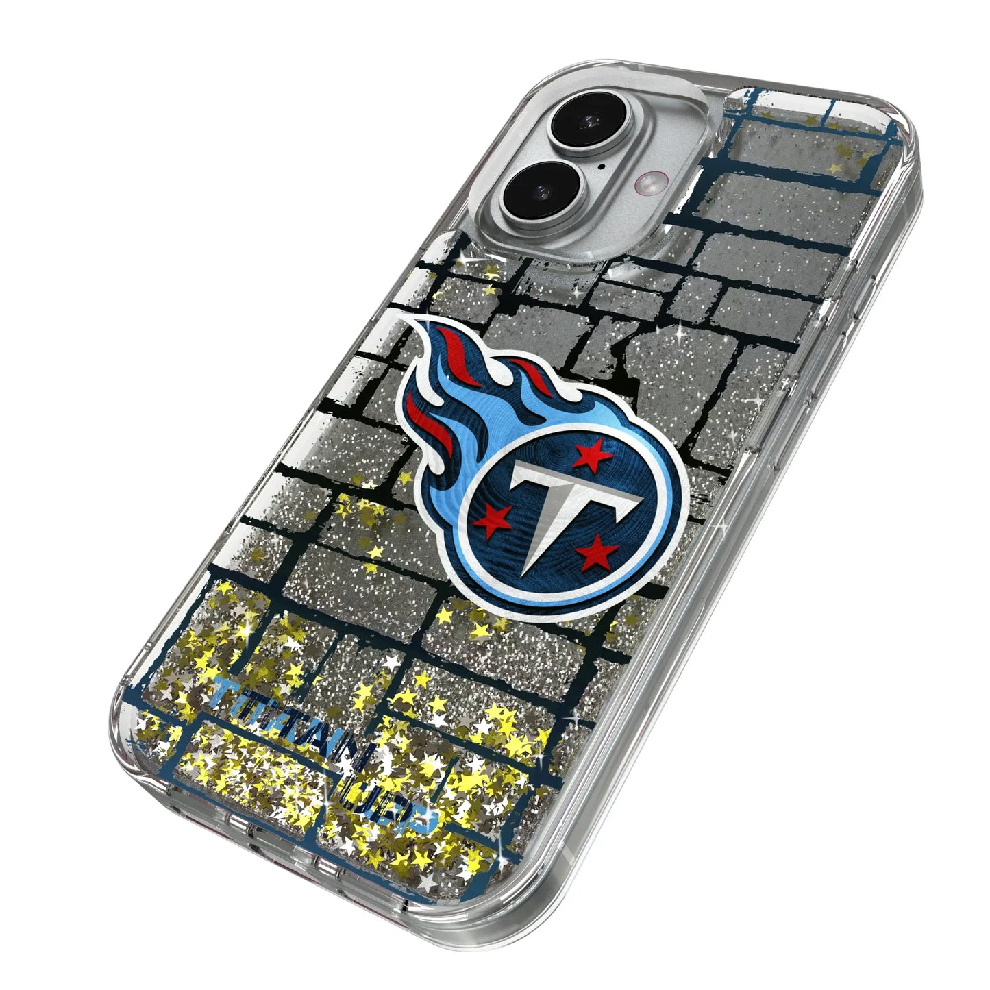 Tennessee Titans Brick Glitter Phone Case for Apple iPhone