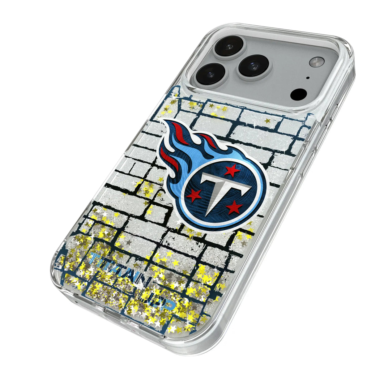 Tennessee Titans Brick Glitter Phone Case for Apple iPhone