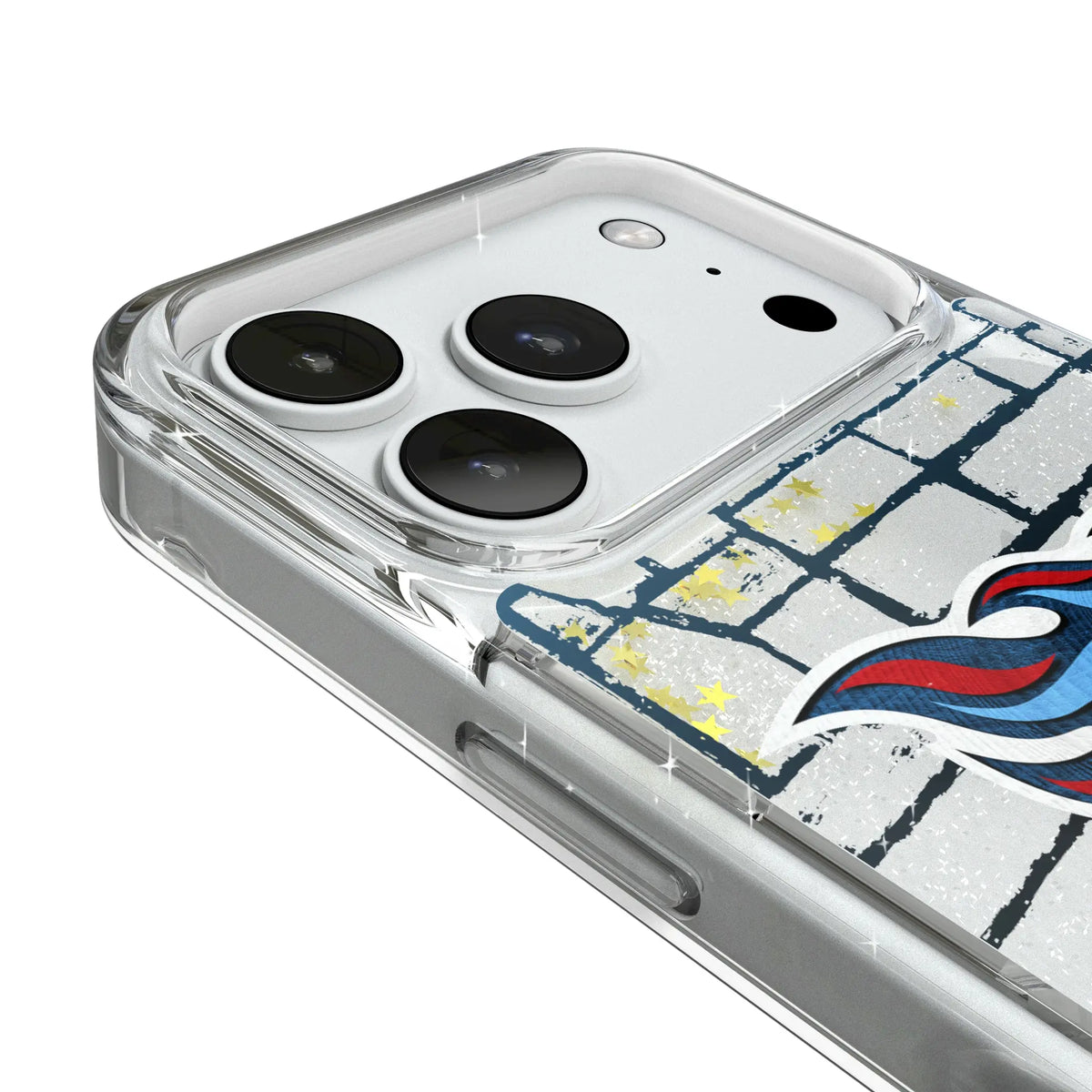 Tennessee Titans Brick Glitter Phone Case for Apple iPhone