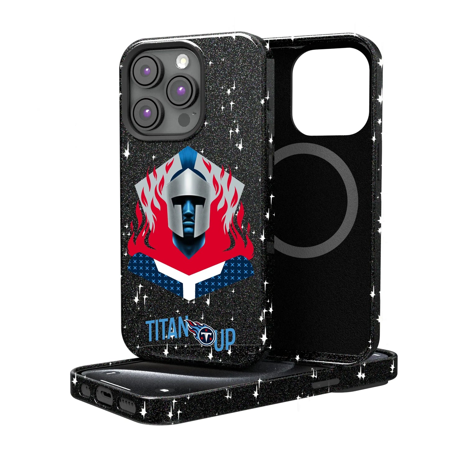 Tennessee Titans Deco Black Bling Phone Case for Apple iPhone