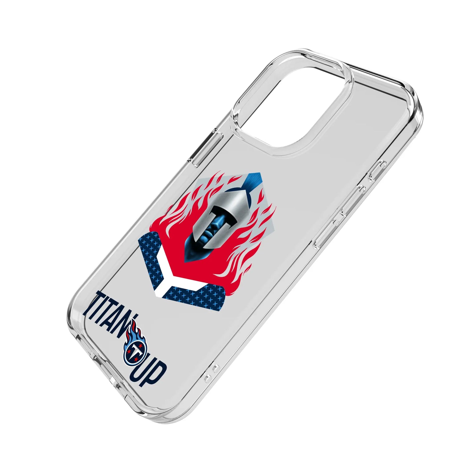 Tennessee Titans Deco Clear Phone Case for Apple iPhone