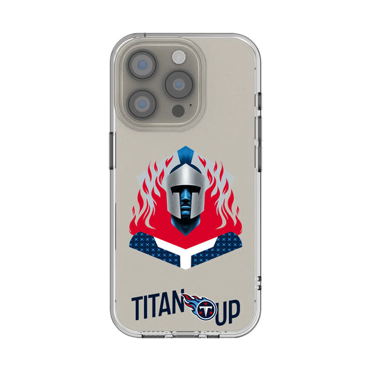 Tennessee Titans Deco Clear Phone Case for Apple iPhone