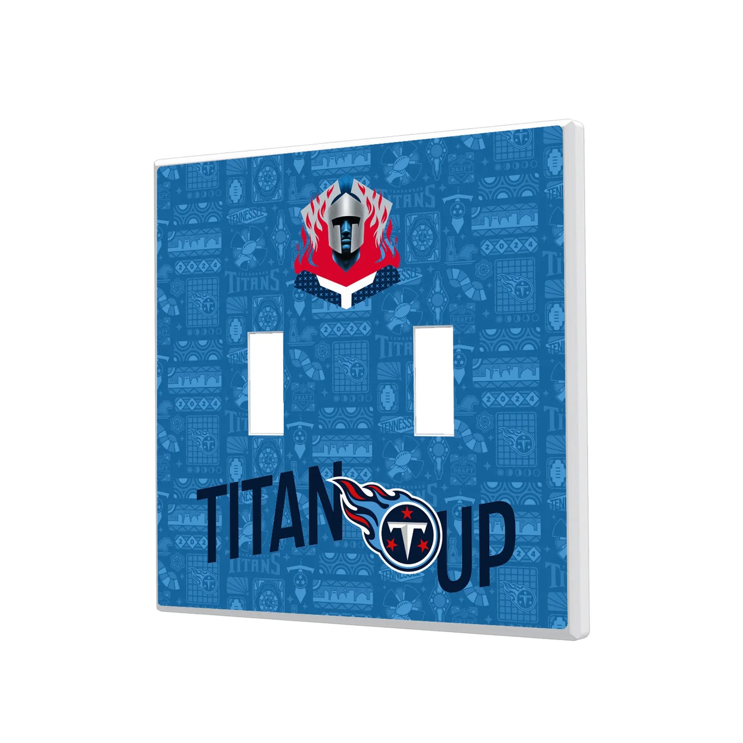 Tennessee Titans Deco Hidden-Screw Light Switch Plate