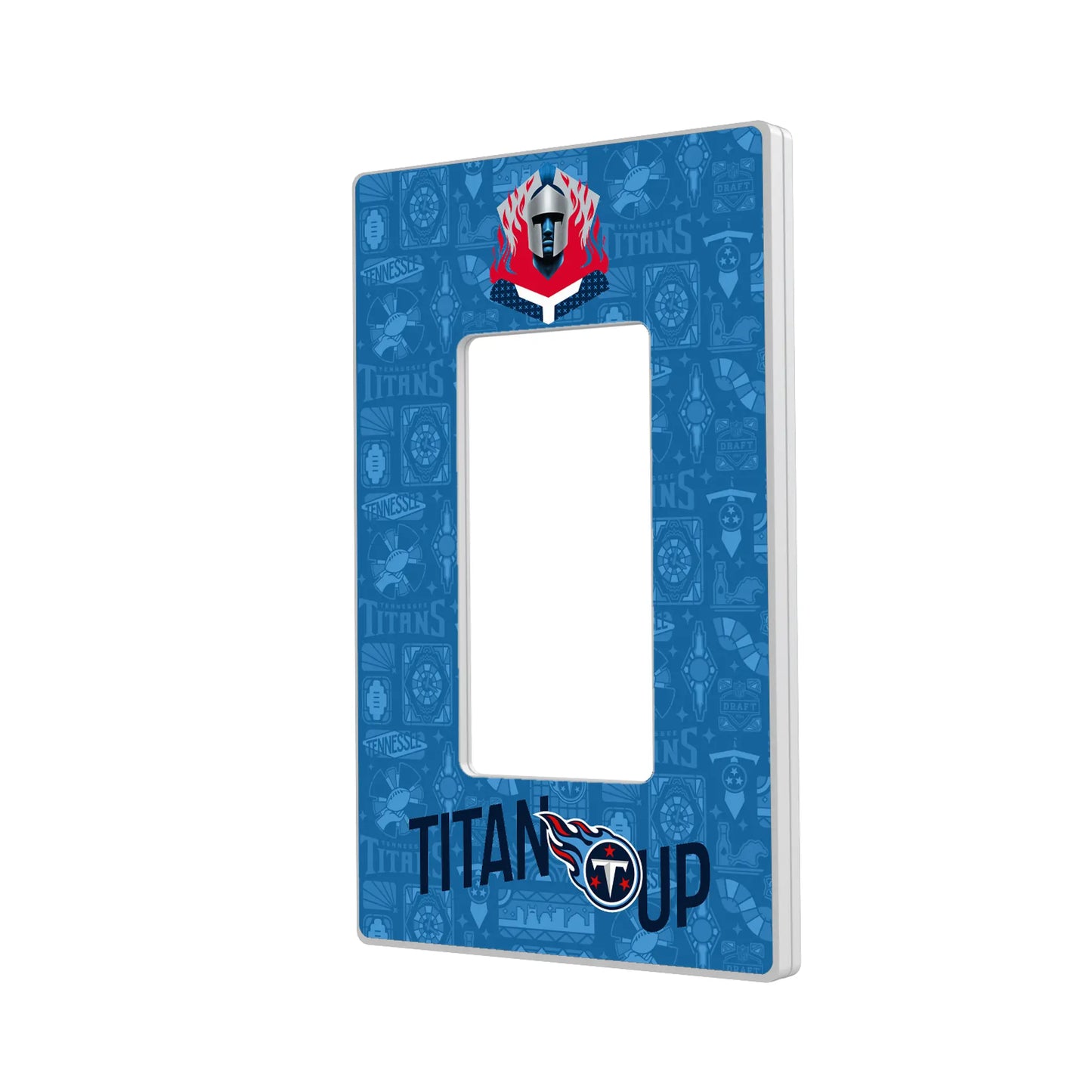 Tennessee Titans Deco Hidden-Screw Light Switch Plate