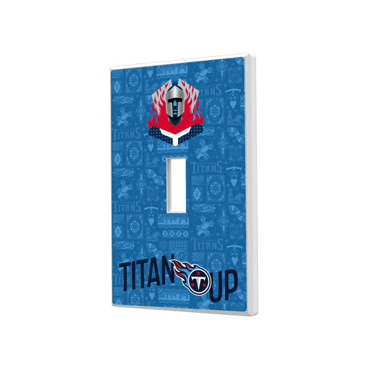 Tennessee Titans Deco Hidden-Screw Light Switch Plate