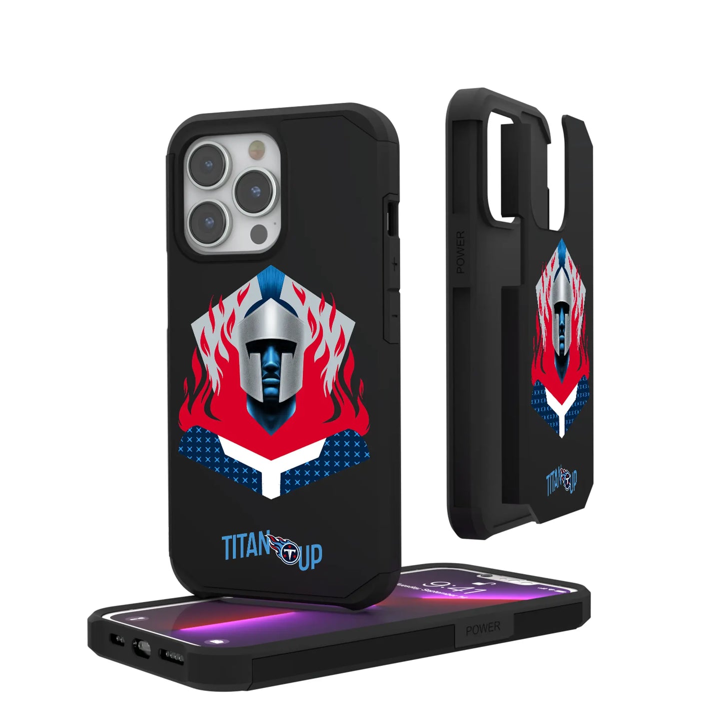 Tennessee Titans Deco Rugged Phone Case for Apple iPhone