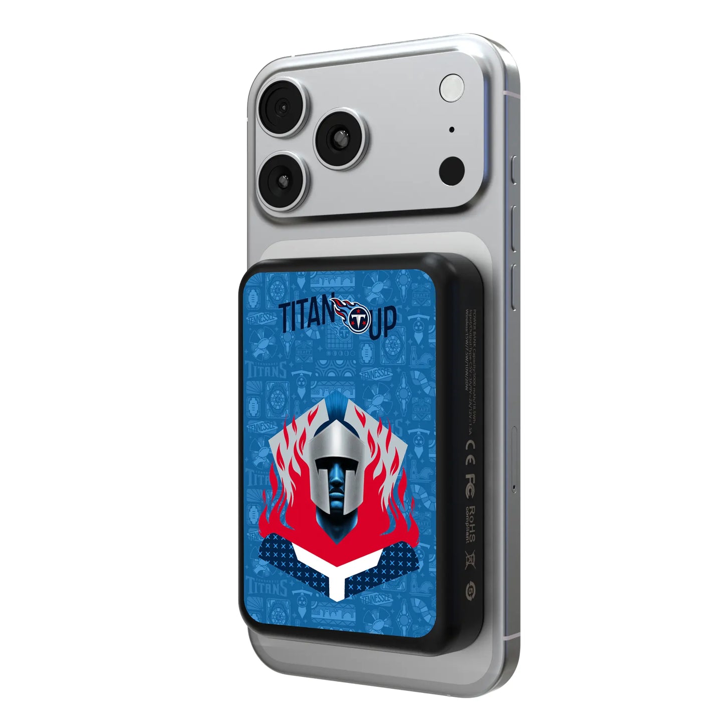 Tennessee Titans Deco Wireless Mag Power Bank