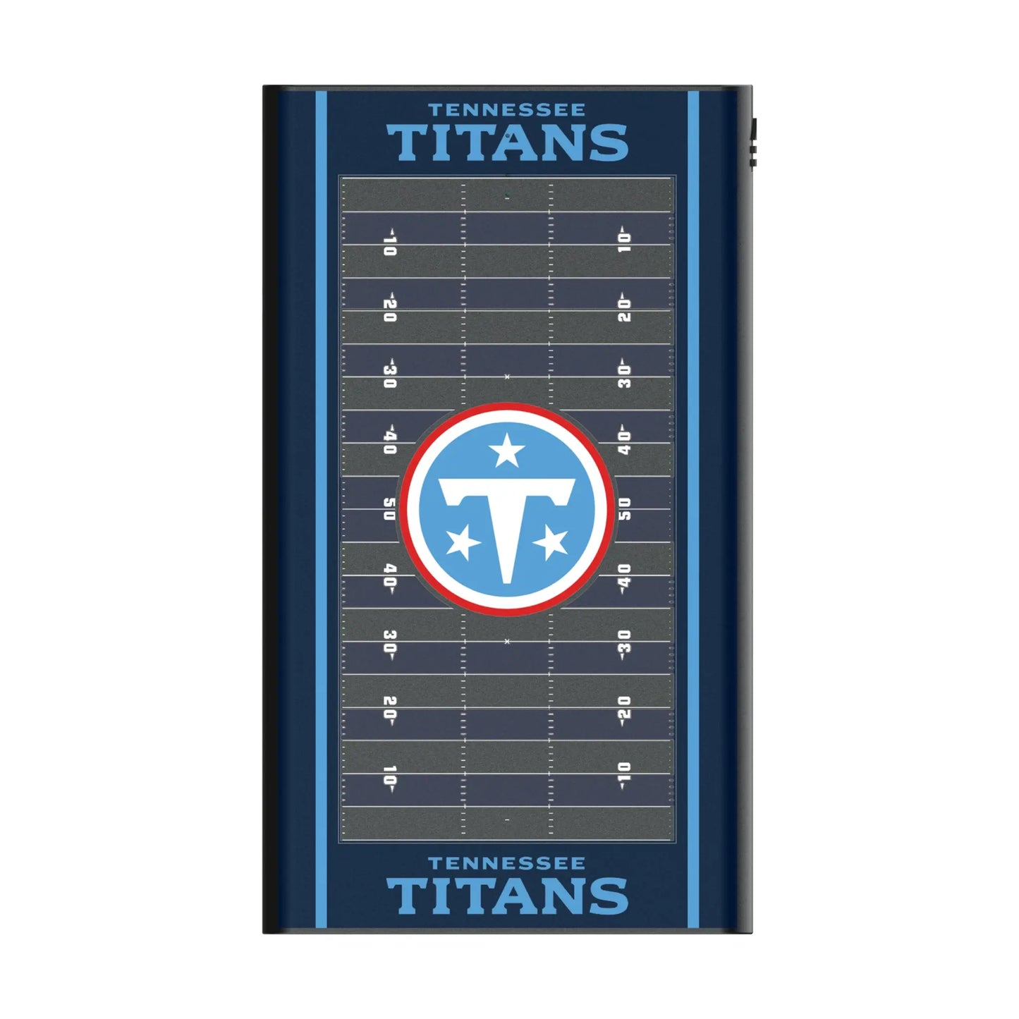 Tennessee Titans Field 5000mAh Flat Powerbank