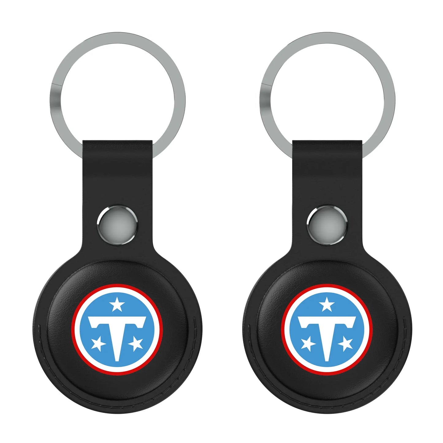 Tennessee Titans Insignia Black Airtag Holder 2-Pack