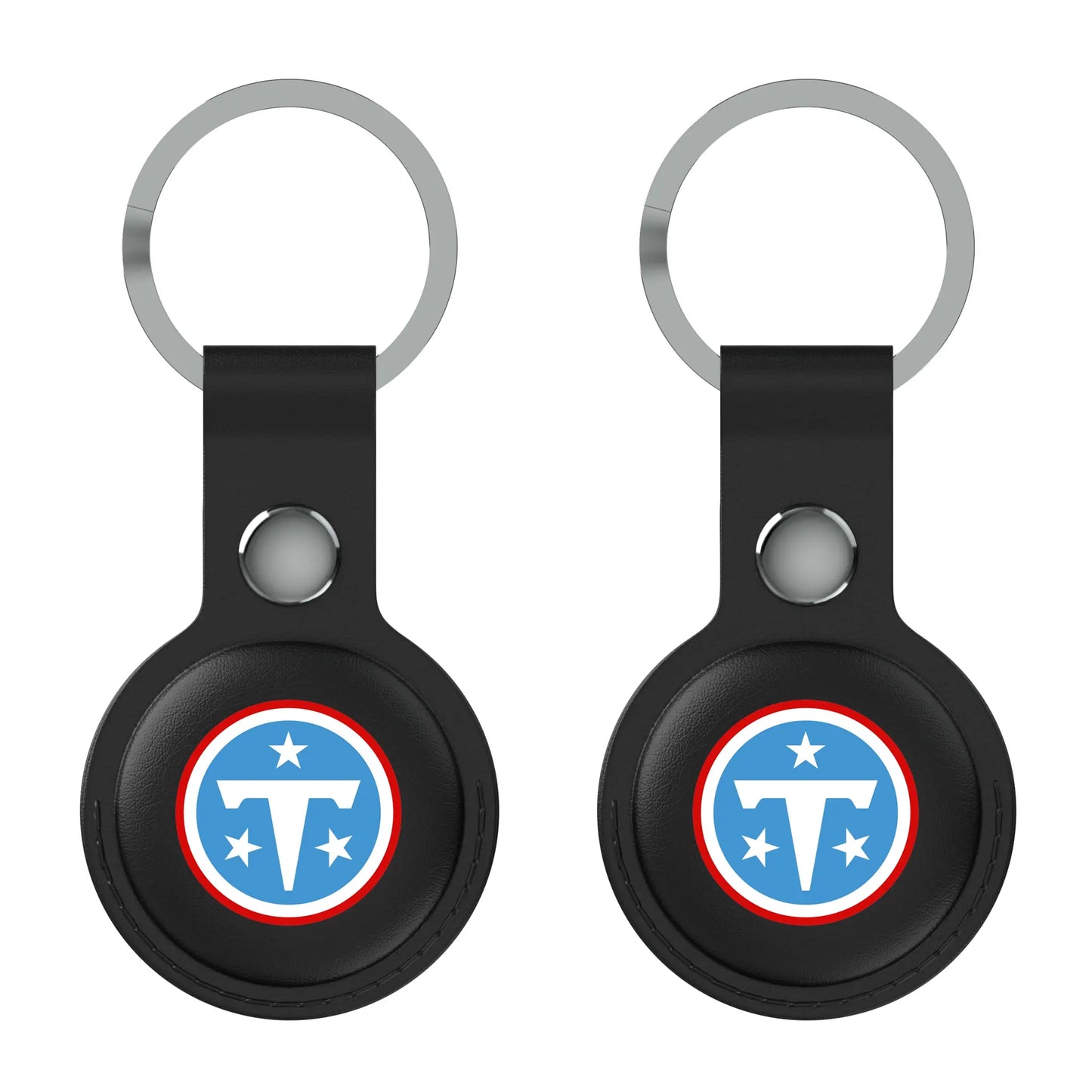 Tennessee Titans Insignia Black Airtag Holder 2-Pack
