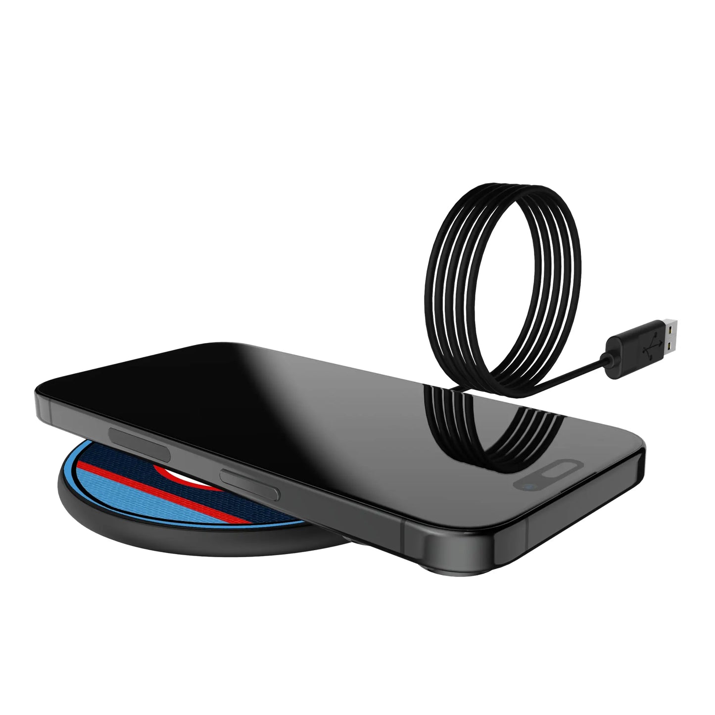 Tennessee Titans Stripe 15-Watt Wireless Charger