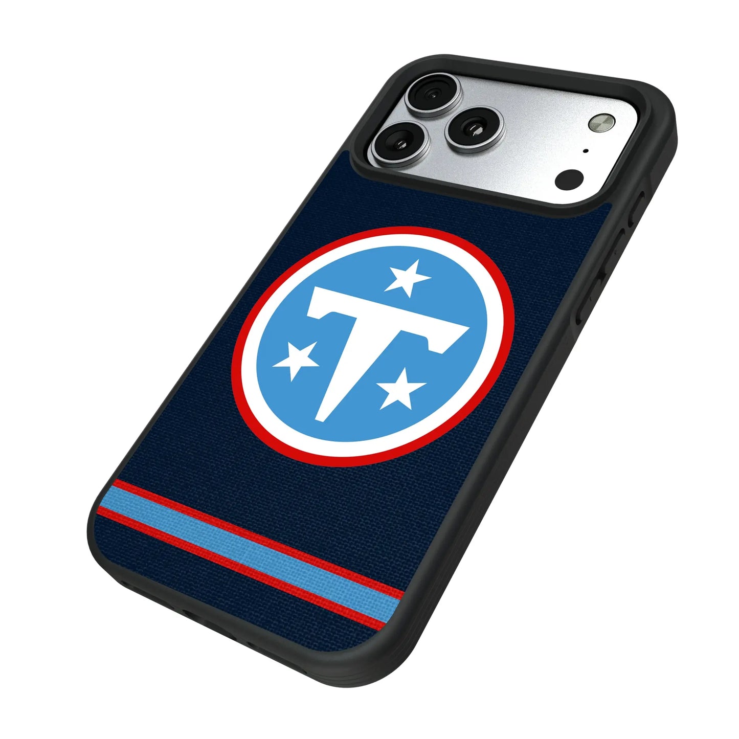 Tennessee Titans Stripe Bump Phone Case for Apple iPhone