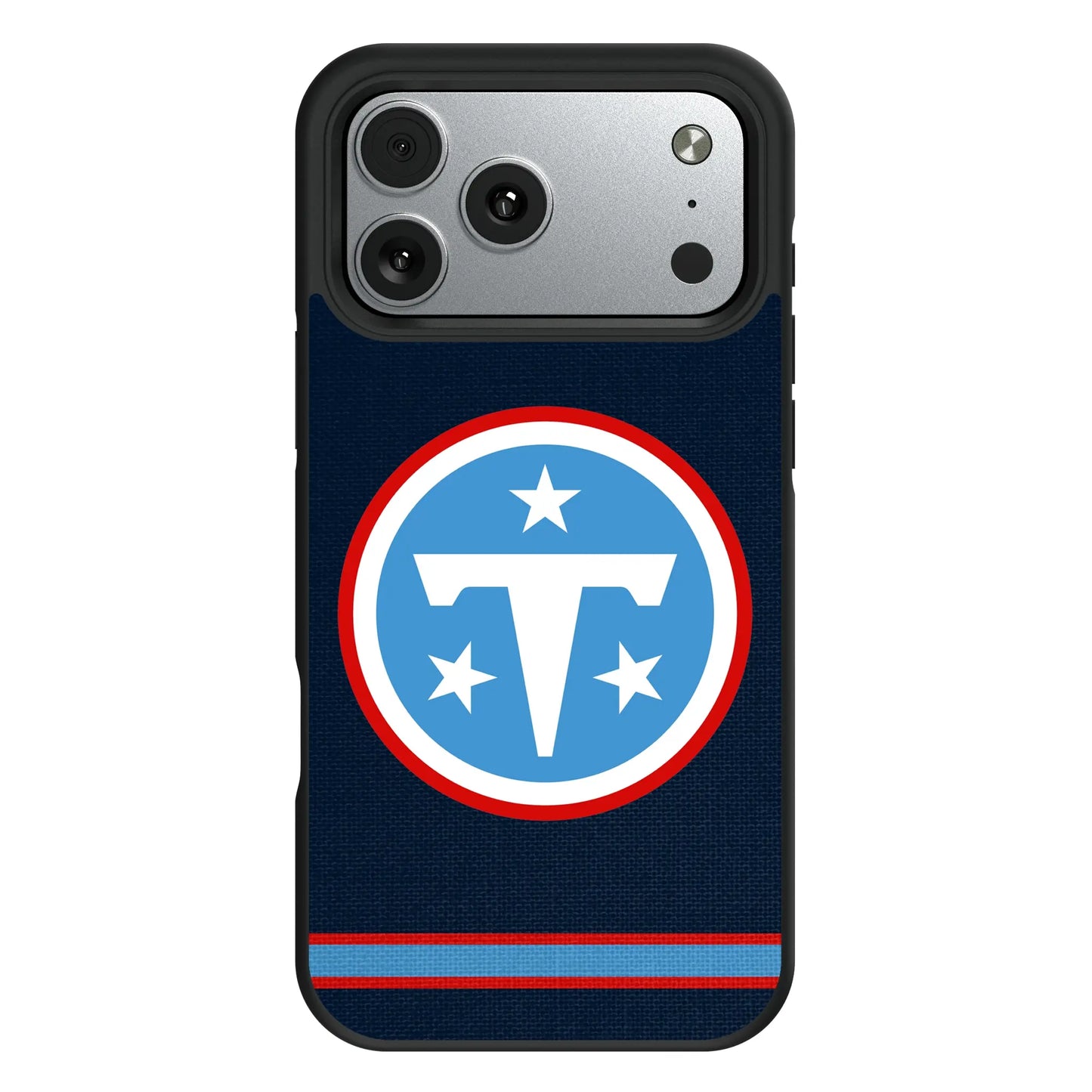 Tennessee Titans Stripe Bump Phone Case for Apple iPhone