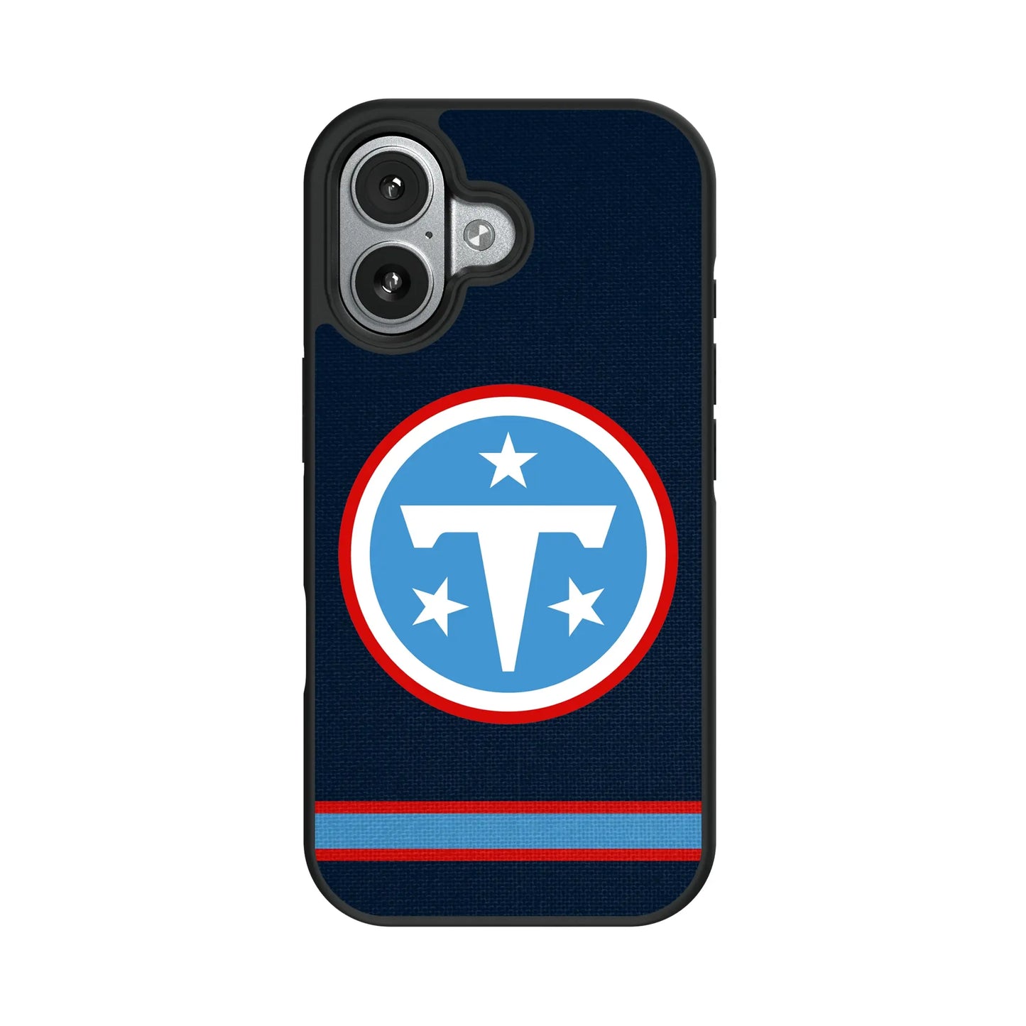 Tennessee Titans Stripe Bump Phone Case for Apple iPhone