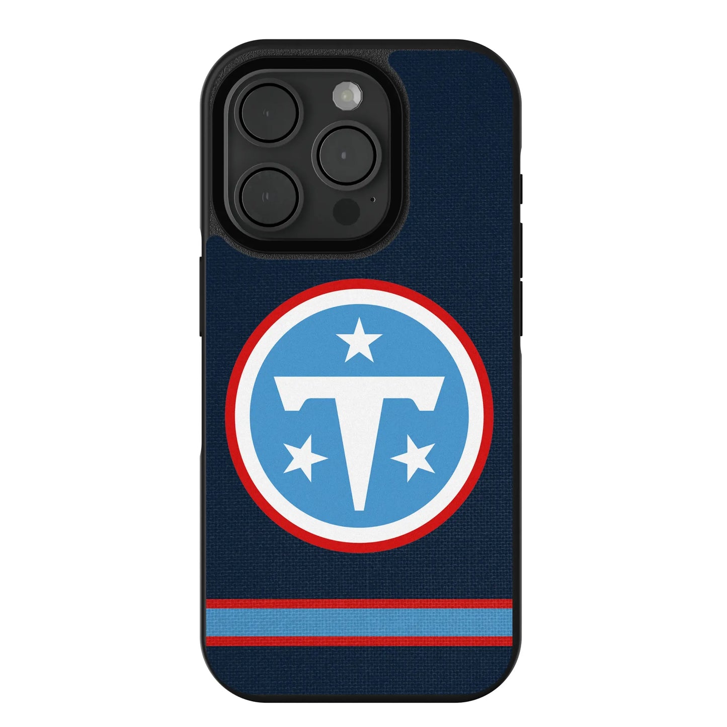 Tennessee Titans Stripe Bump Phone Case for Apple iPhone