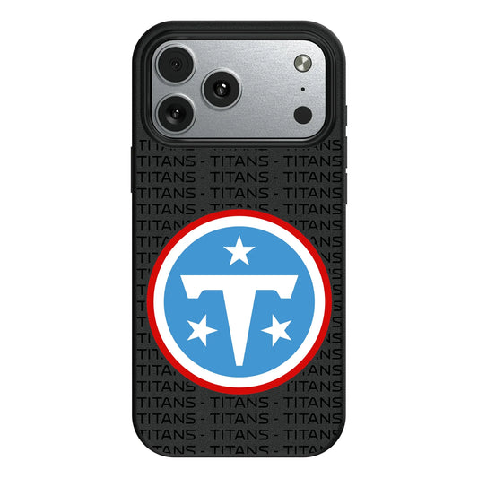 Tennessee Titans Text Backdrop MagSafe Compatible Phone Case for Apple iPhone