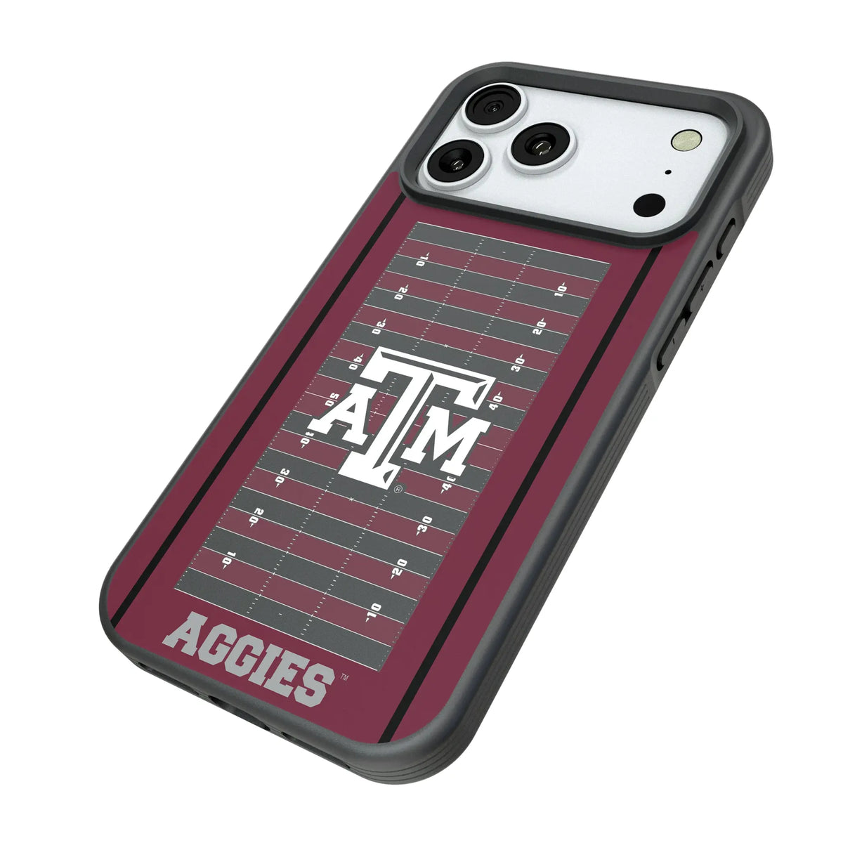 Texas A&M University Aggies Field Bump Phone Case for Apple iPhone