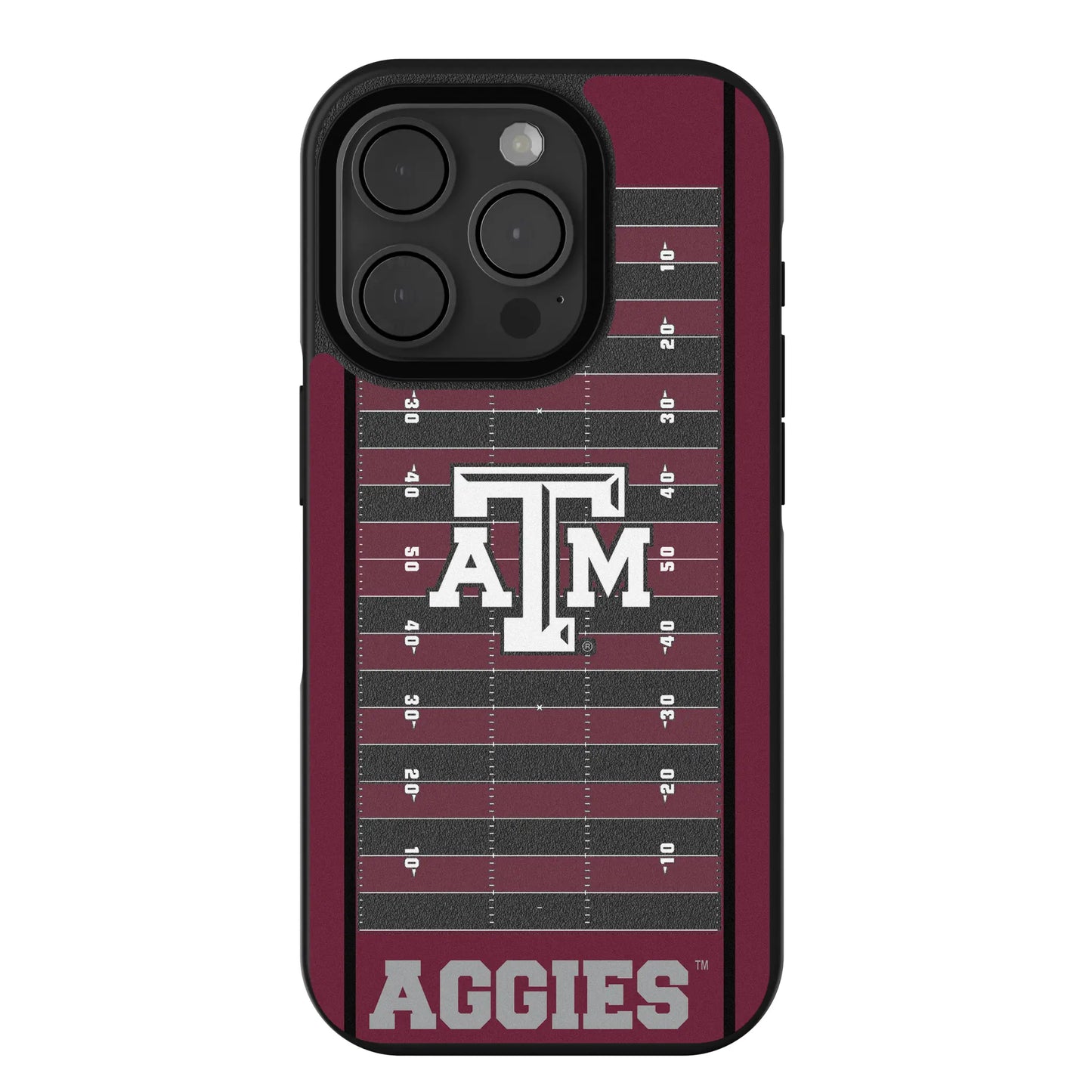 Texas A&M University Aggies Field Bump Phone Case for Apple iPhone