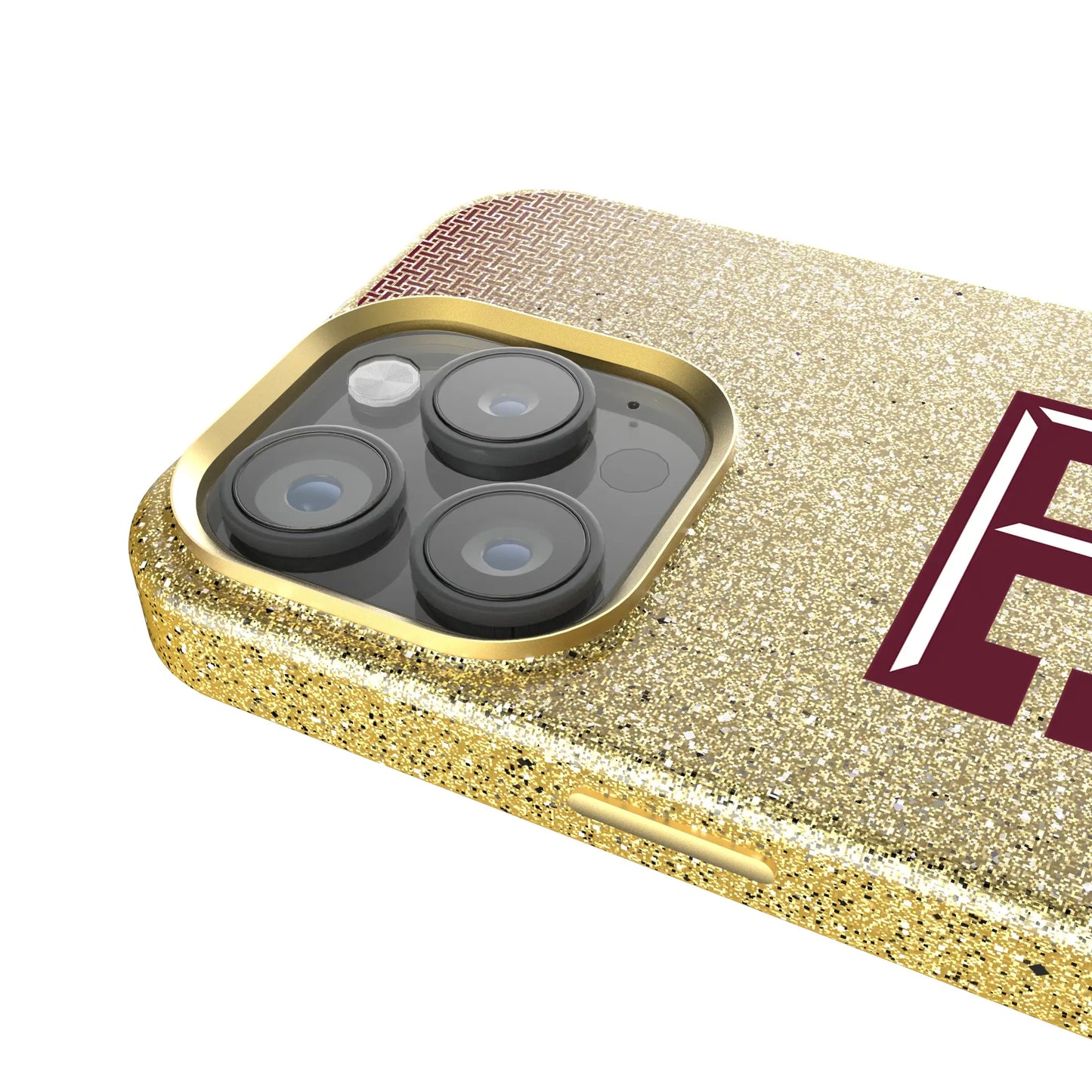 Texas A&M University Aggies Linen Bling Phone Case for Apple iPhone