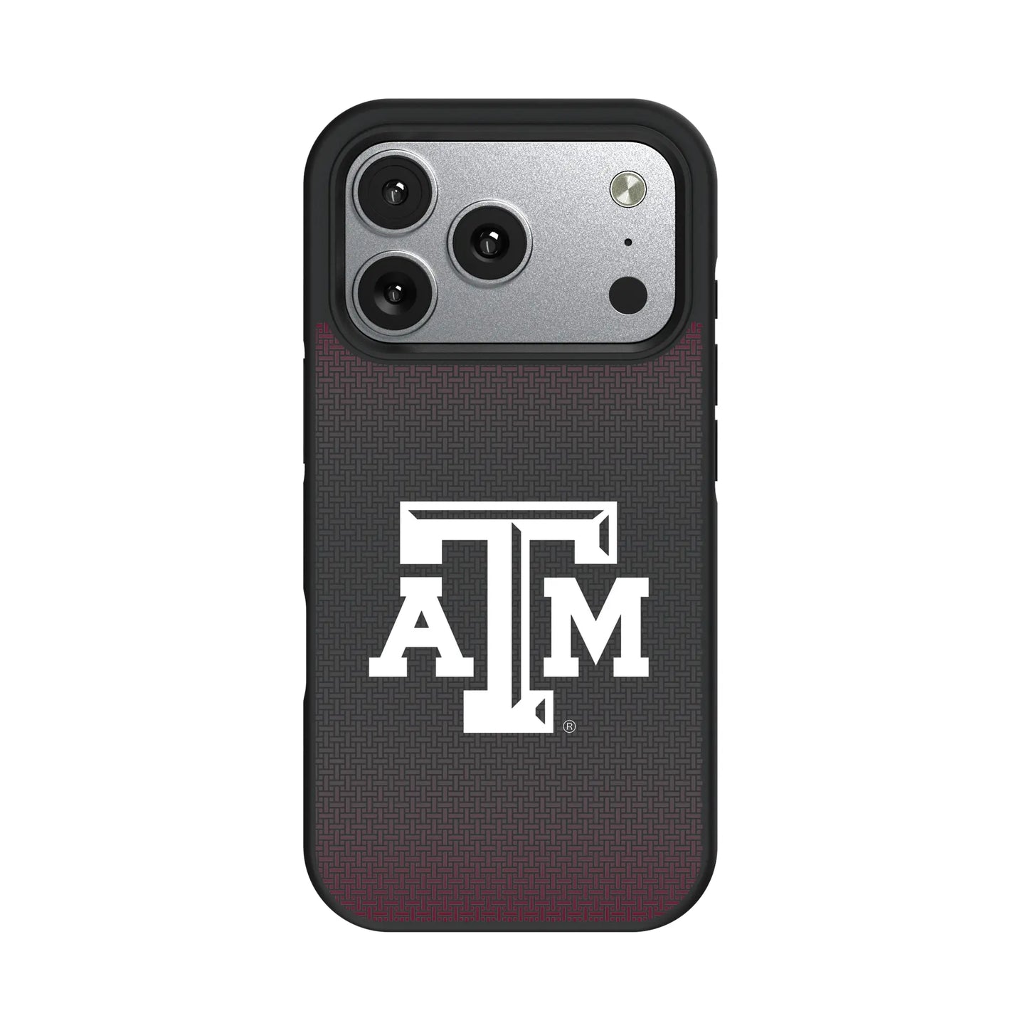 Texas A&M University Aggies Linen Bump Phone Case for Apple iPhone