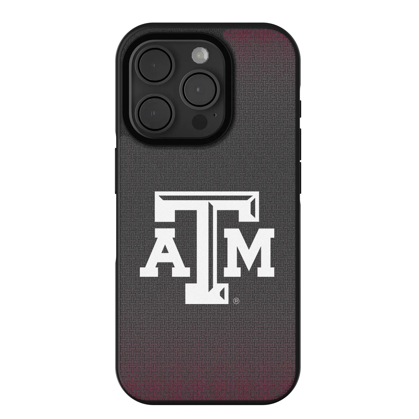 Texas A&M University Aggies Linen Bump Phone Case for Apple iPhone