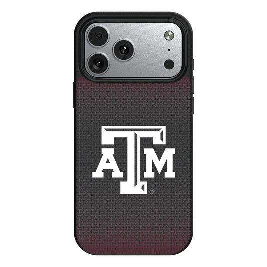 Texas A&M University Aggies Linen MagSafe Compatible Phone Case for Apple iPhone