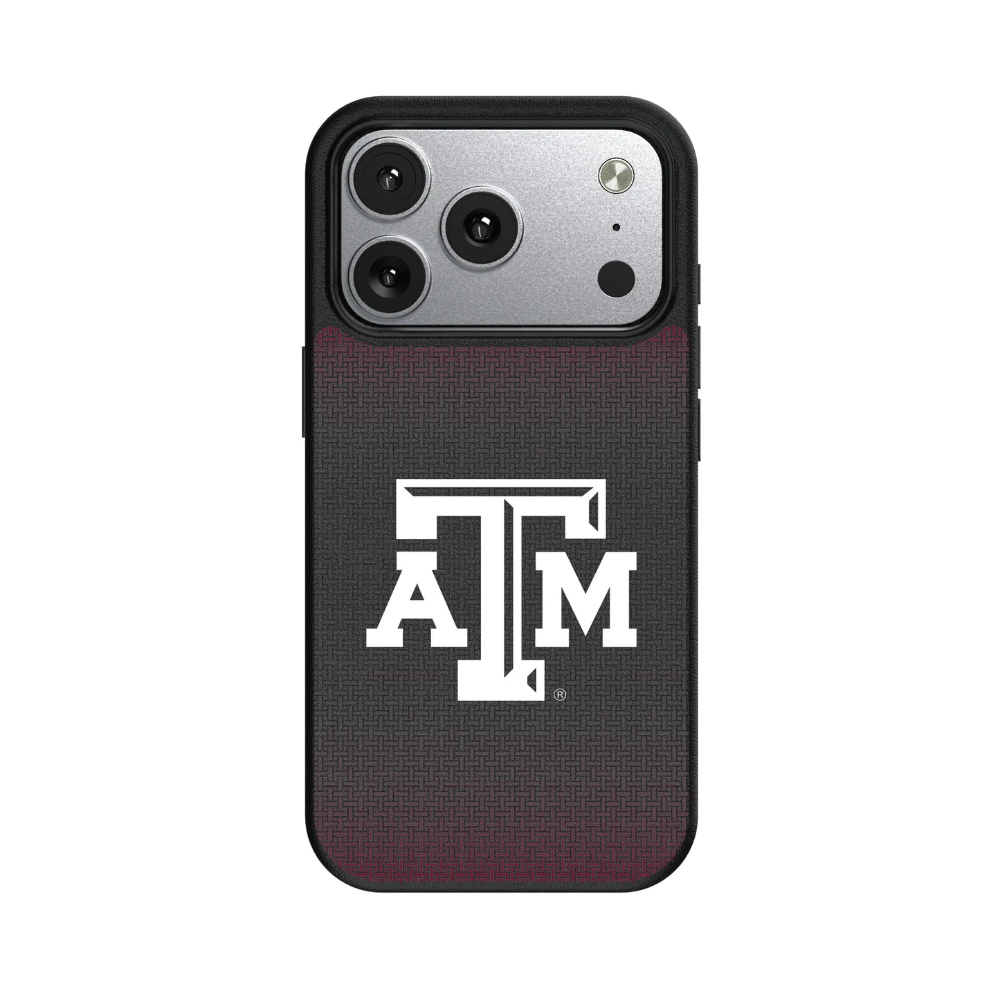 Texas A&M University Aggies Linen MagSafe Compatible Phone Case for Apple iPhone