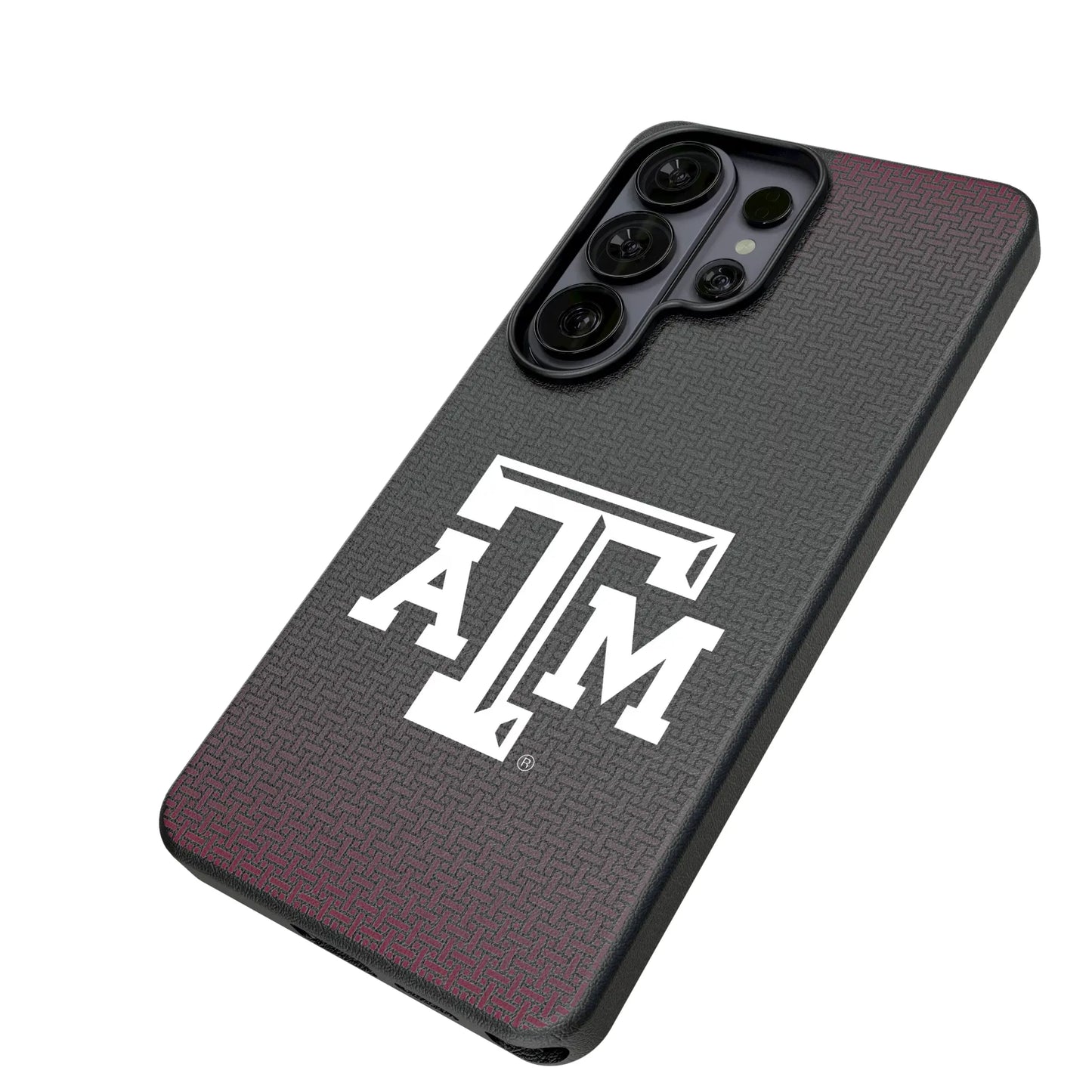 Texas A&M University Aggies Linen MagSafe Compatible Phone Case for Samsung Galaxy