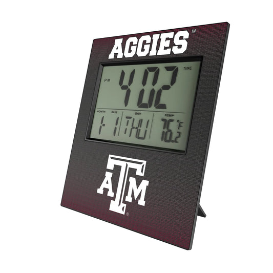 Texas A&M University Aggies Linen Wall Clock