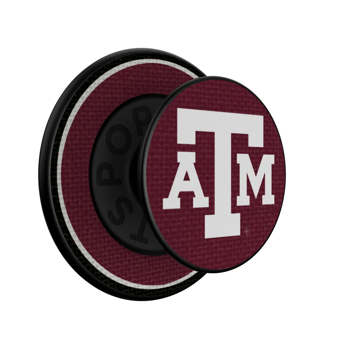Texas A&M University Aggies Stripe PopSockets Magnetic Phone Grip and Stand