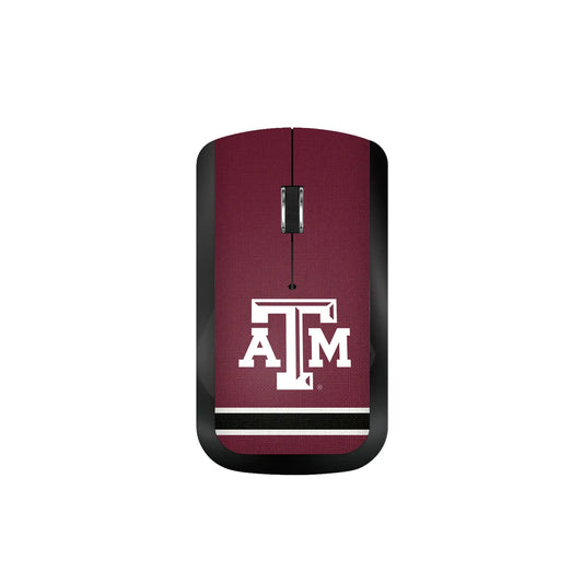 Texas A&M University Aggies Stripe Wireless Mouse