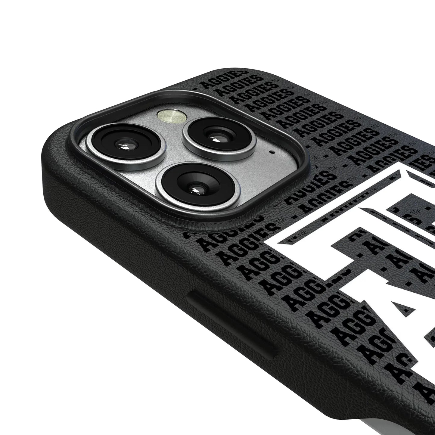 Texas A&M University Aggies Text Backdrop MagSafe Compatible Phone Case for Apple iPhone