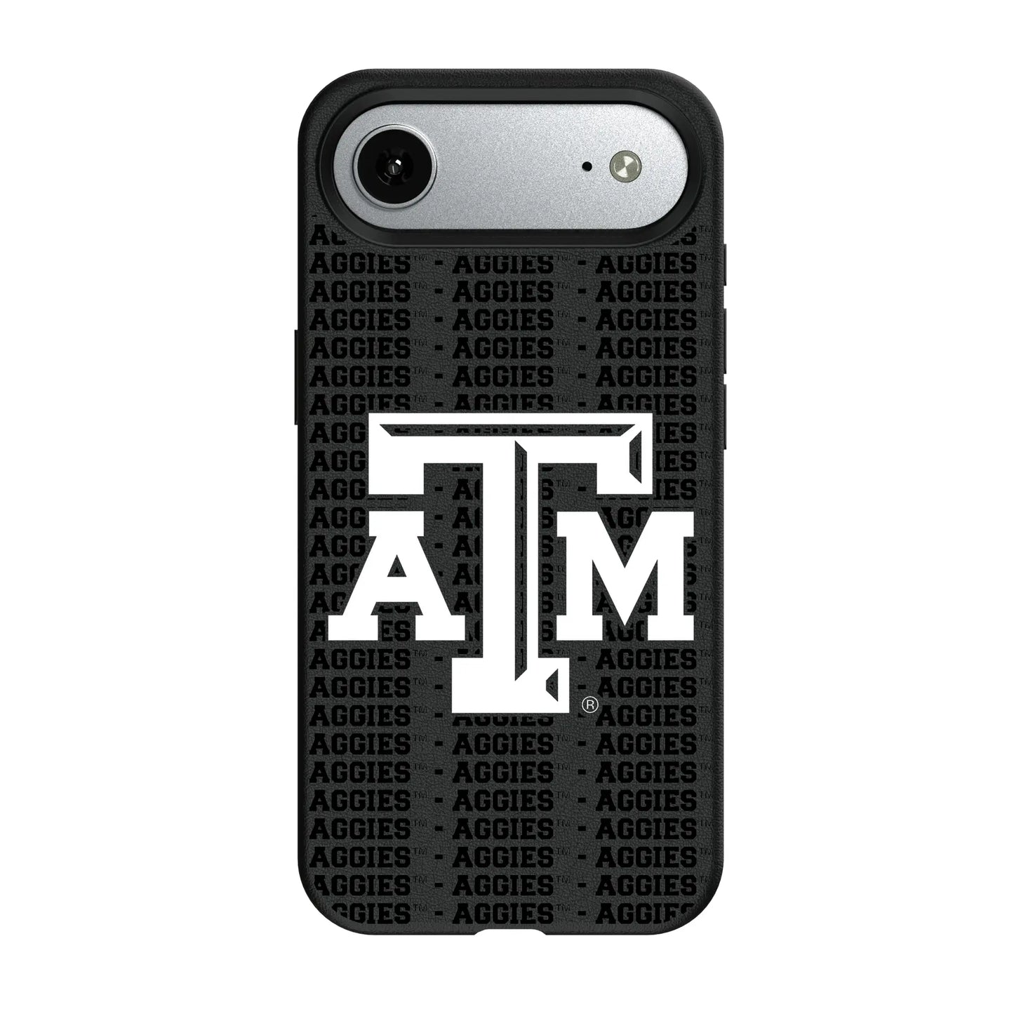 Texas A&M University Aggies Text Backdrop MagSafe Compatible Phone Case for Apple iPhone