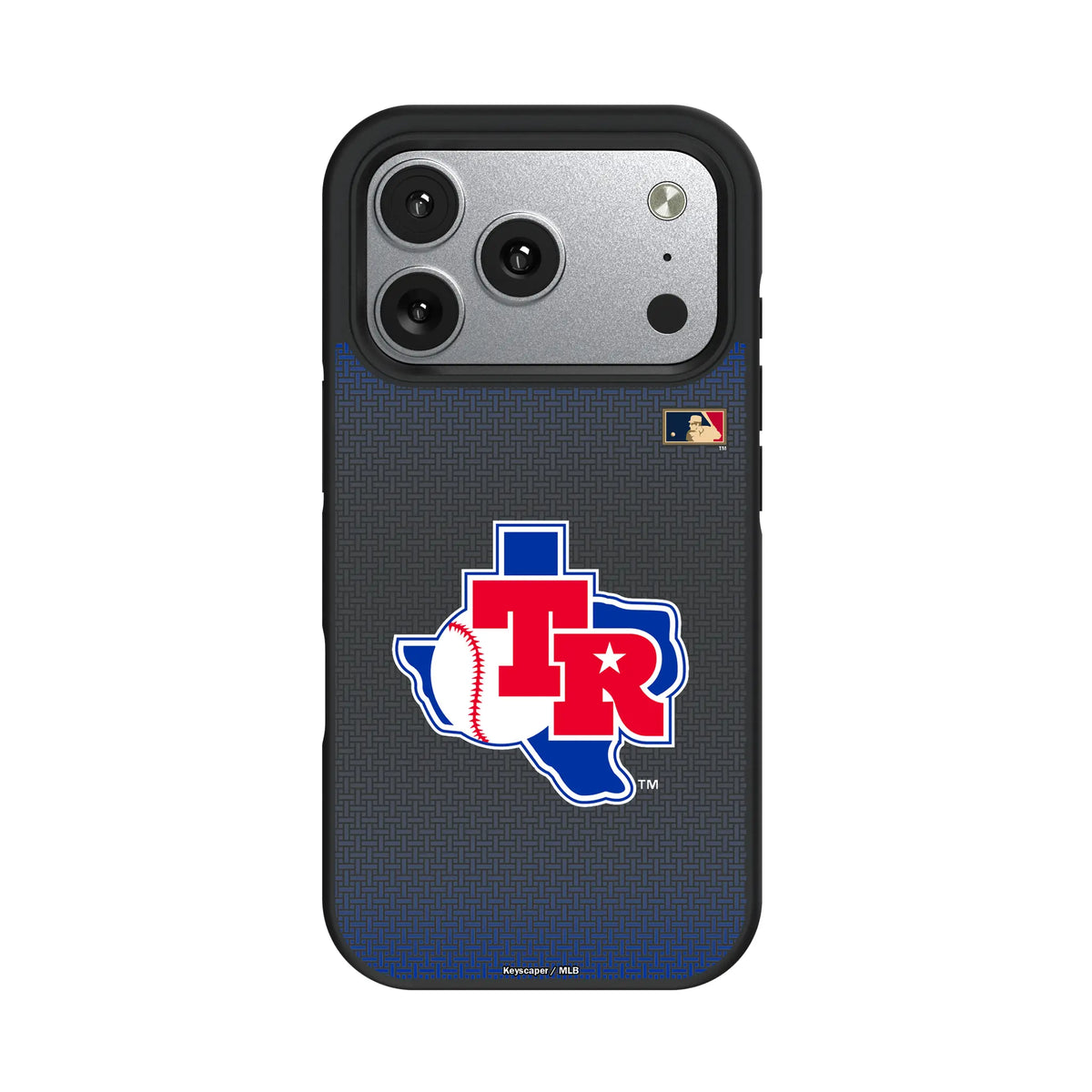 Texas Rangers 1981-1983 - Cooperstown Collection Linen Bump Phone Case for Apple iPhone