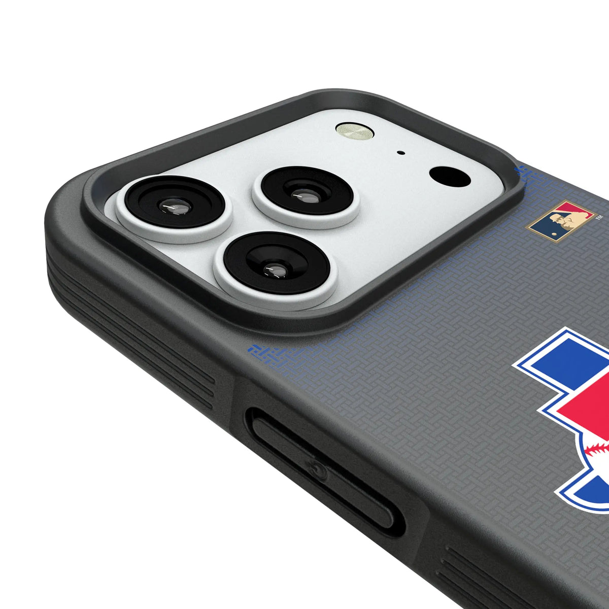 Texas Rangers 1981-1983 - Cooperstown Collection Linen Bump Phone Case for Apple iPhone