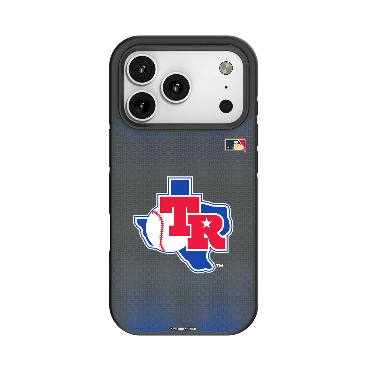Texas Rangers 1981-1983 - Cooperstown Collection Linen Bump Phone Case for Apple iPhone