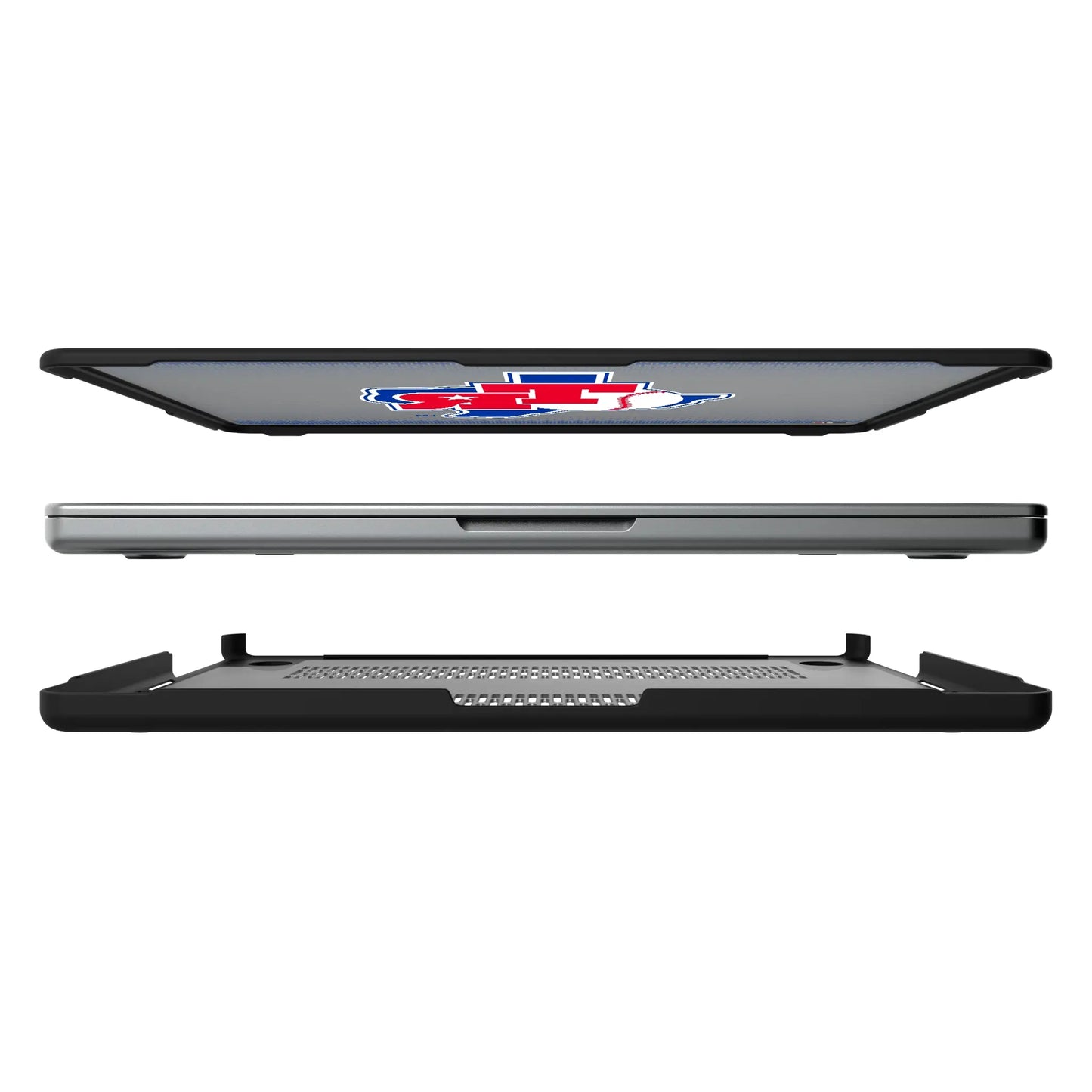 Texas Rangers 1981-1983 - Cooperstown Collection Linen Laptop Case for Apple MacBook