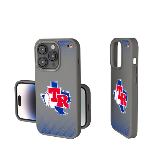 Texas Rangers 1981-1983 - Cooperstown Collection Linen Soft Touch Phone Case for Apple iPhone