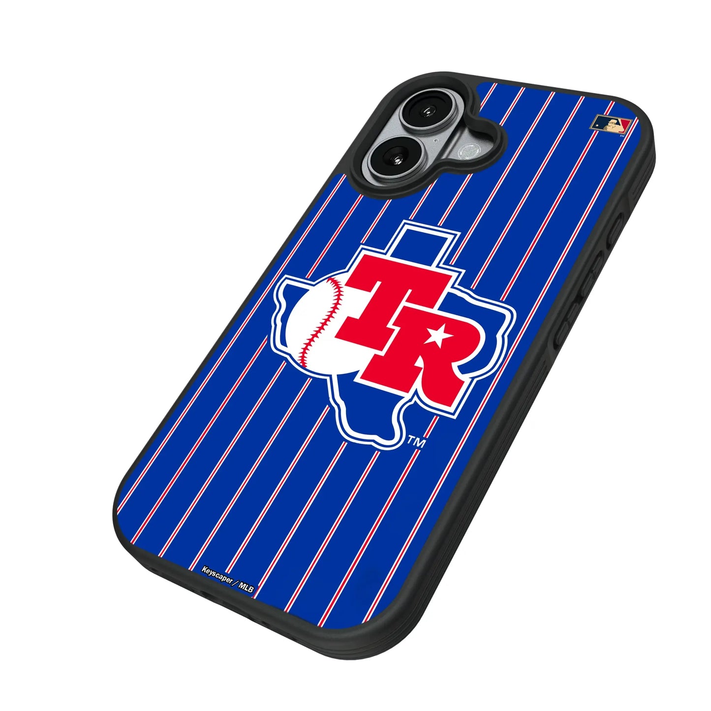 Texas Rangers 1981-1983 - Cooperstown Collection Pinstripe Bump Phone Case for Apple iPhone