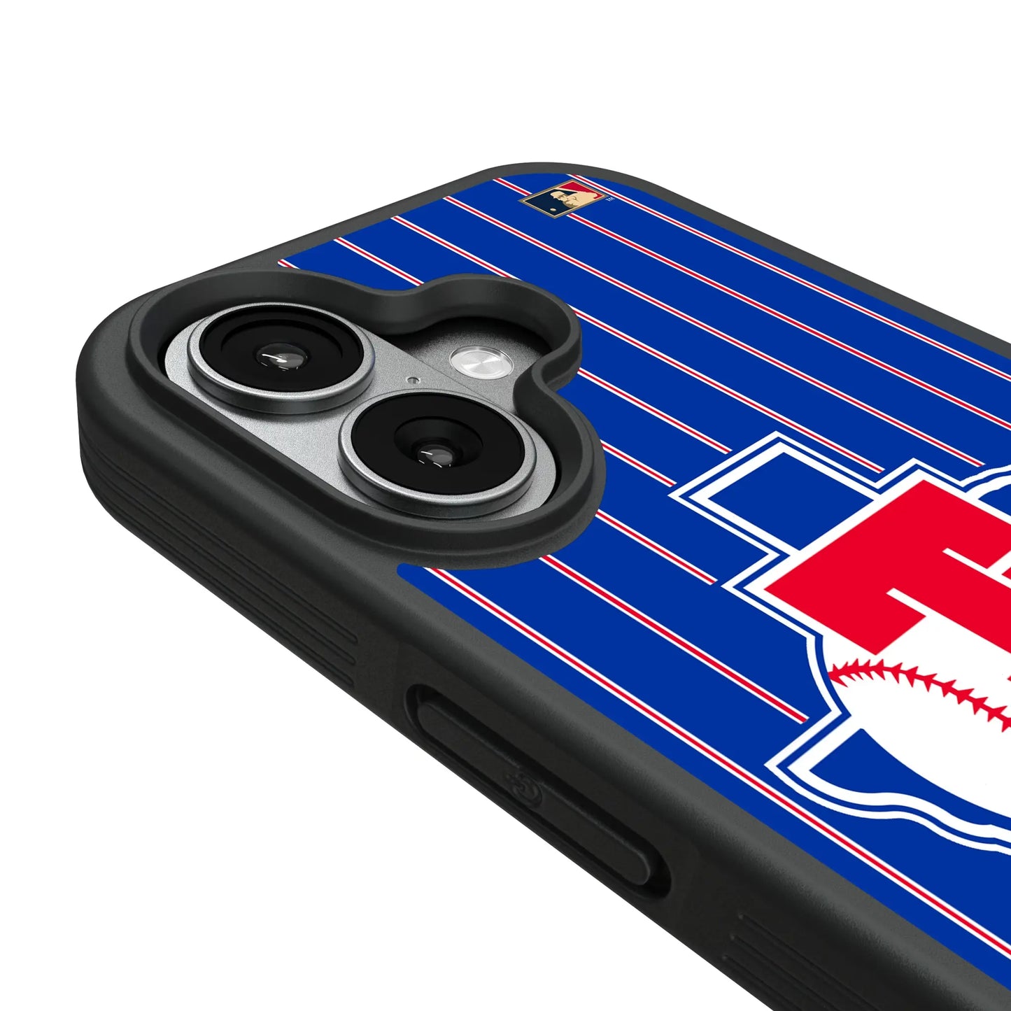 Texas Rangers 1981-1983 - Cooperstown Collection Pinstripe Bump Phone Case for Apple iPhone